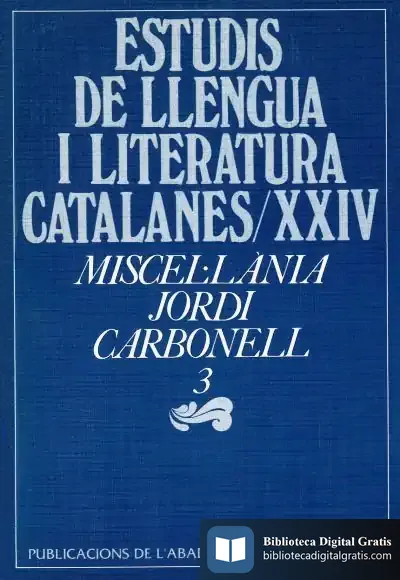 Descargar Miscel·Lània Jordi Carbonell, 3 de Jordi Carbonell