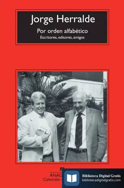 Descargar Por Orden Alfabético de Jorge de Herralde Grau