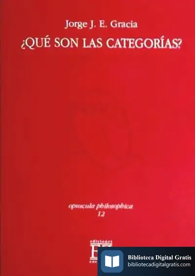 Descargar ¿Qué Son Las Categorías?