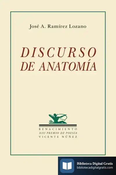 Descargar Discurso De Anatomía de José A. Ramírez Lozano