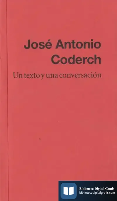 Descargar Un Texto Y Una Conversación de José Antonio Coderch