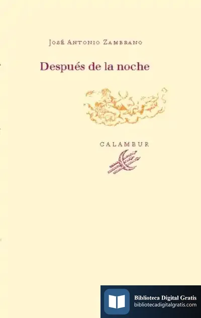 Descargar Después De La Noche de Aquilino Cayuela Cayuela