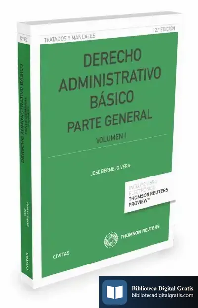 Descargar Derecho Administrativo Básico Vol I de José Bermejo Vera