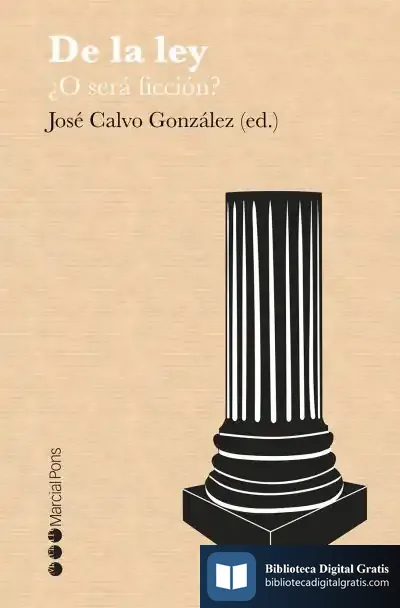 Descargar De La Ley de José Calvo González