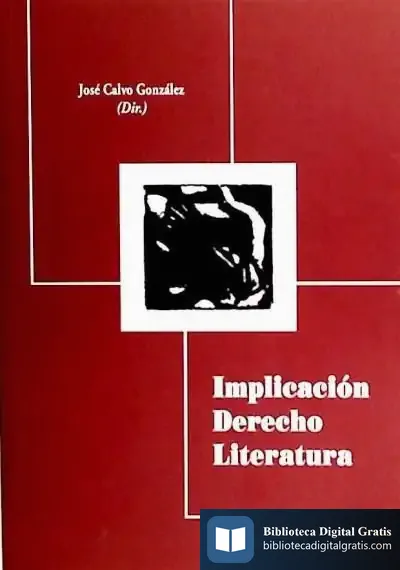 Descargar Implicación Derecho Literatura de Jerónimo Elespe