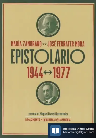 Descargar Epistolario. 1944-1977 de José Ferrater Mora