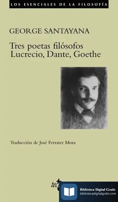 Descargar Tres Poetas Filósofos de José Ferrater Mora