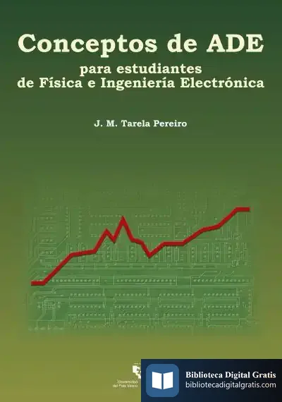 Descargar Conceptos De Ade Para Estudiantes De Física E Ingeniería Electrónica de José M. Tarela Pereiro