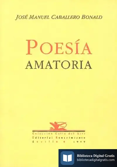 Descargar Poesía Amatoria