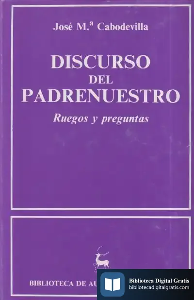 Descargar Discurso Del Padrenuestro de Iker Casanova Alonso
