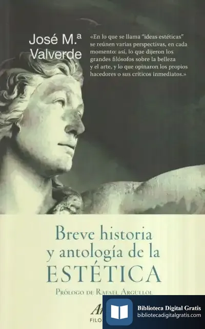 Descargar Breve Historia Y Antología De La Estética de José María Valverde