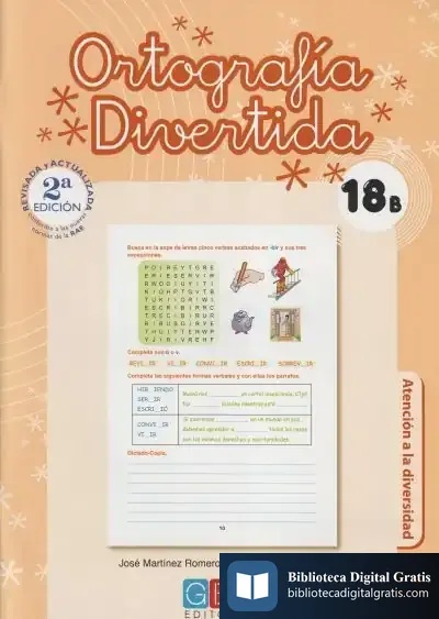 Descargar Ortografía Divertida 18B de José Martínez Romero