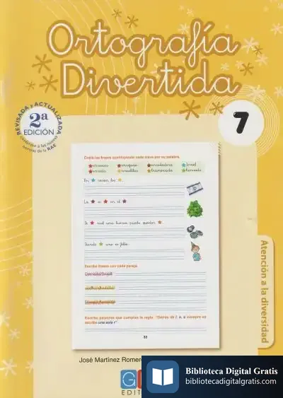 Descargar Ortografía Divertida 7 de José Martínez Romero