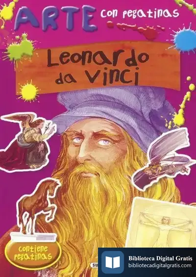 Descargar Arte Con Pegatinas. Leonardo Da Vinci de José Morán