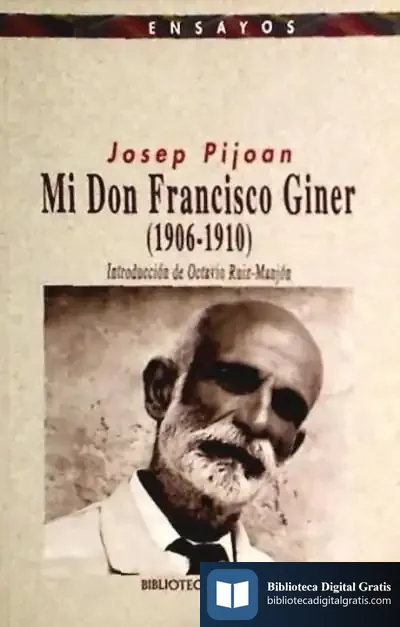 Descargar Mi Don Francisco Giner (1906-1910)