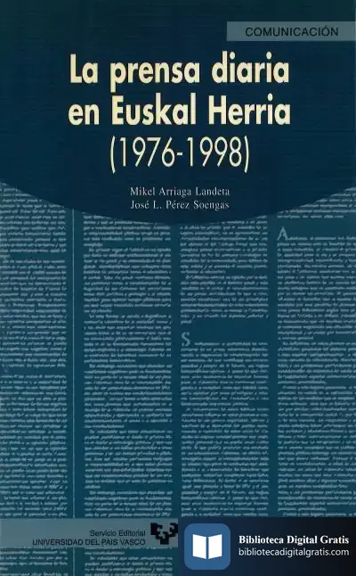 Descargar La Prensa Diaria En Euskal Herria (1976-1998) de Juan Doncel Córdoba