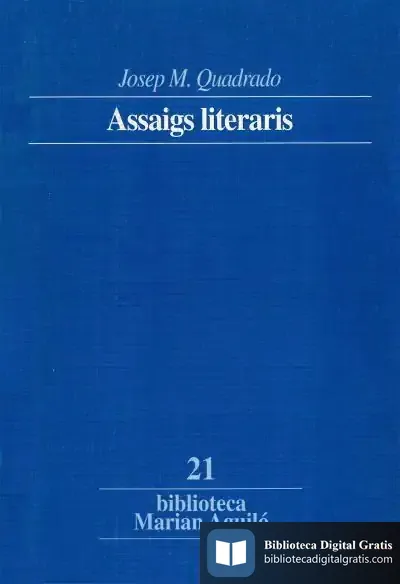 Descargar Assaigs Literaris