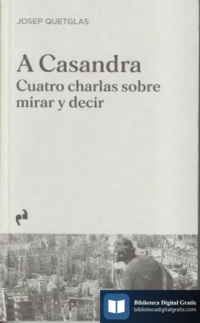 Descargar A Casandra de Josep Quetglas