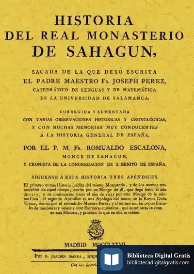 Descargar Historia Del Real Monasterio De Sahagún