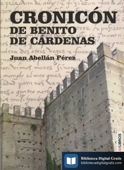 Descargar Cronicón De Benito Cárdenas