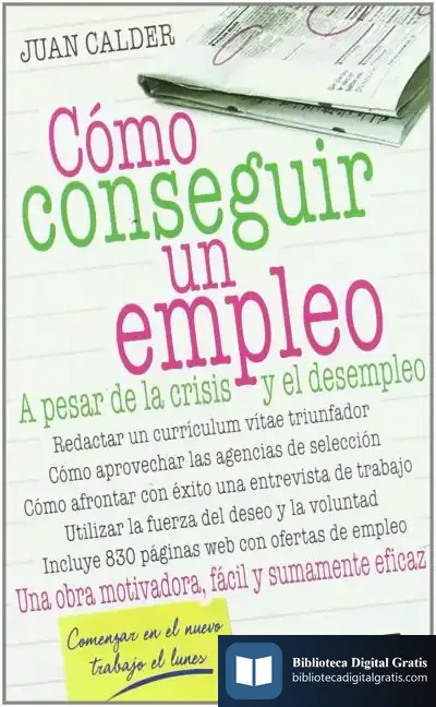 Descargar Cómo Conseguir Un Empleo
