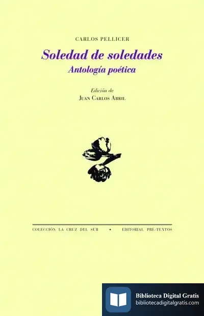 Descargar Soledad De Soledades de Juan Carlos Abril