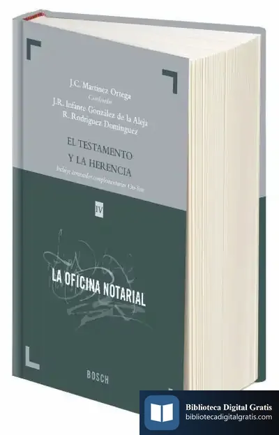 Descargar El Testamento Y La Herencia de Juan Carlos Martínez Ortega