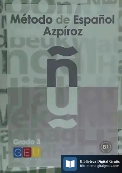 Descargar Método De Español Azpíroz, Grado 3