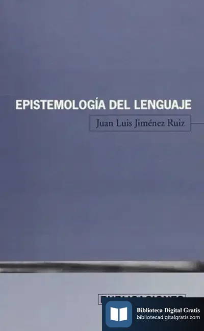 Descargar Epistemología Del Lenguaje de David Bedford