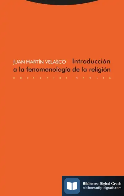 Descargar Introducción A La Fenomenología De La Religión