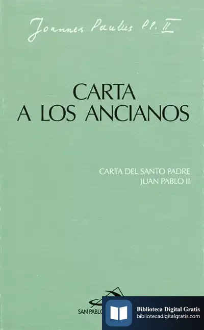 Descargar Carta A Los Ancianos de Juan Pablo Ii