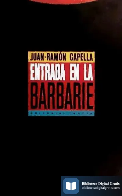Descargar Entrada En La Barbarie