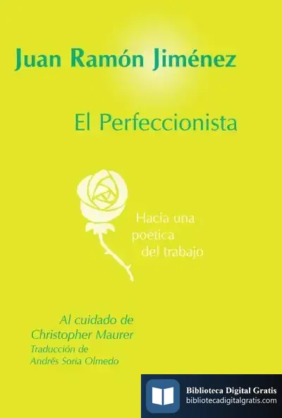 Descargar El Perfeccionista: Hacia Una Poética Del Trabajo