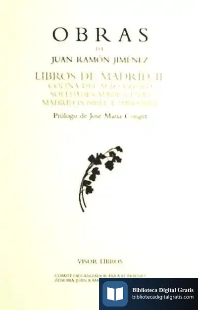 Descargar O.C. Juan Ramon Jimenez Libros De Madrid Ii