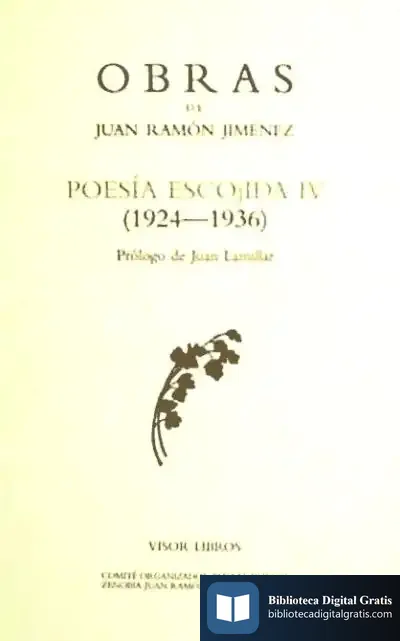 Descargar Poesia Escogida Iv J.R. Jimenez