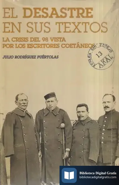 Descargar El Desastre En Sus Textos de Medardo Fraile Ruiz