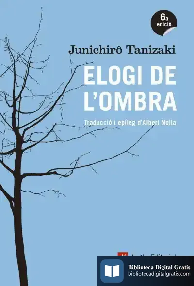 Descargar Elogi De L'Ombra de Junichiro Tanizaki