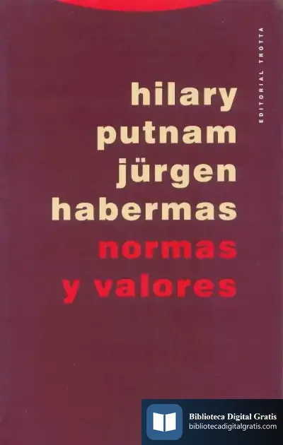 Descargar Normas Y Valores de Jürgen Habermas