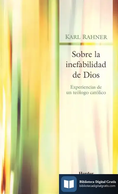 Descargar Sobre La Inefabilidad De Dios