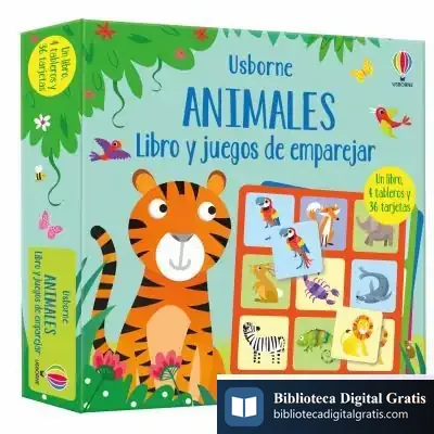Descargar Animales Libro Y Juego Emparejar
