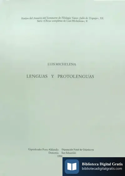 Descargar Lenguas Y Protolenguas