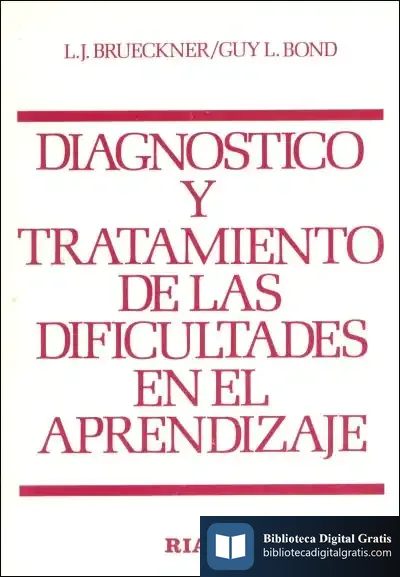 Descargar Diagnóstico Y Tratamiento De Las Dificultades Del Aprendizaje