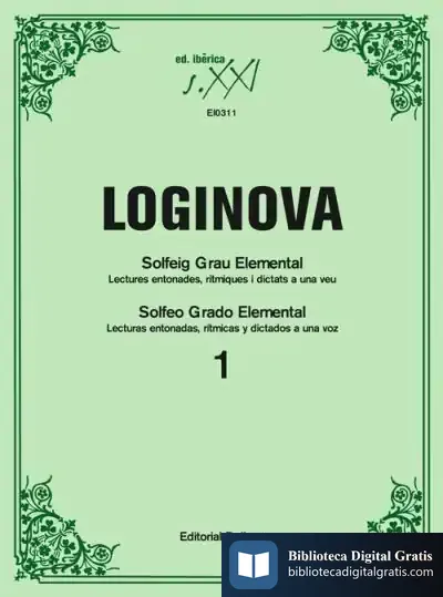 Descargar Solfeig Grau Elemental 1 / Solfeo Grado Elemental 1