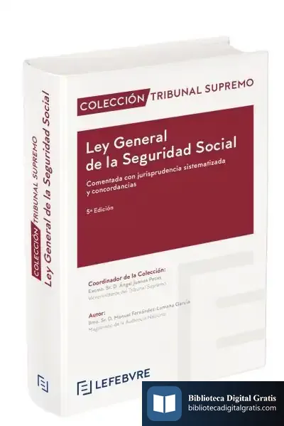 Descargar Ley General De La Seguridad Social Comentada 5ª Edic