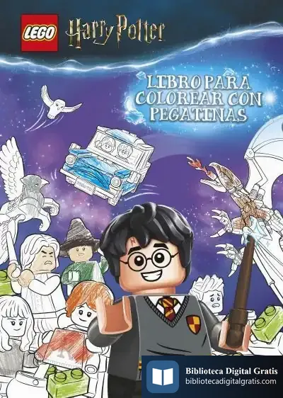 Descargar Lego Harry Potter. Libro Para Colorear Con Pegatin de Lego