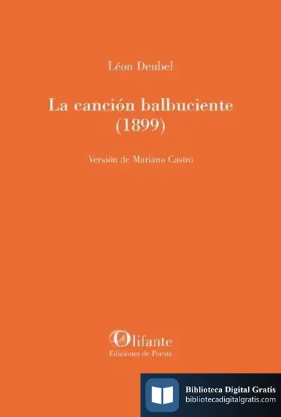 Descargar Canción Del Balbuciente (1899)