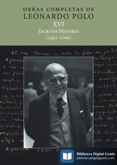 Descargar (L.P. Xvi) Escritos Menores (1991-2000)