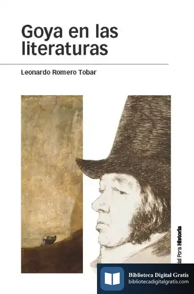 Descargar Goya En Las Literaturas de Leonardo Romero Tobar
