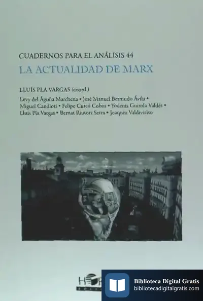 Descargar La Actualidad De Marx