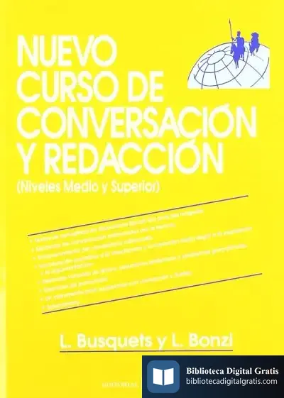 Descargar Nuevo Curso De Conversación Y Redacción. Medio Y Superior de Inés García-sánchez